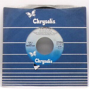 Love Is A Battlefield/Hell Is For Children (Live Version) by Pat Benatar 45